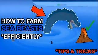 How To Efficiently Hunt & Kill SEA BEASTS (Blox Fruits)