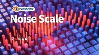 Noise Scale in blender geometry node