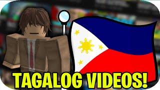 Starting Tagalog/Filipino videos!