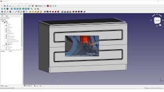 Freecad. Furniture sketching