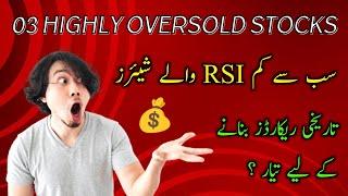 03 Highly Oversold Stocks in Pakistan Stock Market right now