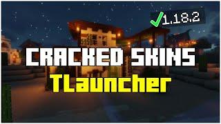 How To Change Your Skin With Cracked Minecraft 1.18.2! (Tlauncher) [2023]