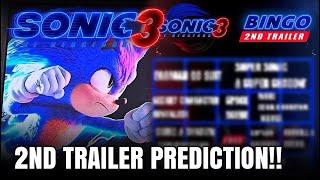 Sonic Movie 3 SECOND TRAILER PREDICTION!! (BINGO 2ND TRAILER!)