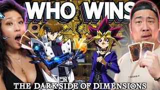 Blue Eyes vs Dark Magician in Dark Side of Dimensions! (Kaiba vs Yugi) in Yu-Gi-Oh Master Duel