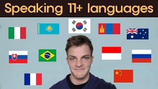 Speaking 11 languages from 8 language families | How and why I learnt each one