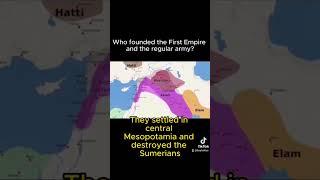 Who founded the First Empire and the regular army?