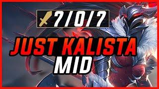 Kalista Mid In NA HIGH ELO | Just Kalista