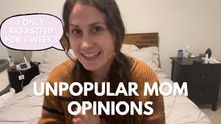 Unpopular opinions you NEED to hear about motherhood | school, meals, sleep & postpartum