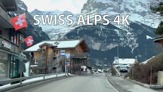 Swiss Alps 4K - The Most Beautiful Roads in Switzerland - Scenic Drive