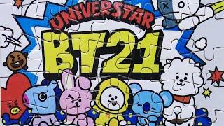 BT21 - UNIVERSTAR -  Animated puzzles for kids | GLIMIGO