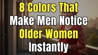 8 Colors That Make Men Notice Older Women Instantly | Wise advice