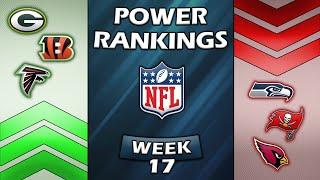 Week 17 NFL Power Rankings! The End is Near