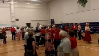 Square dance in Denver, Colorado with Tom Roper caller, July 2016