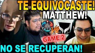 MATTHEW ARRUINO SU JUEGO! BENJAZ JERICHO SORPRENDIDOS DE LA DECISION DEL GOTTO QUE ACABO EL JUEGO!