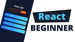 Todo App   How To Create A Todo List In React Full Course for Beginners with Hooks