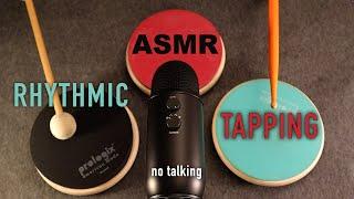 ASMR Rhythmic Tapping & Drumming (No Talking)