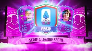 SERIE A LEAGUE SBC IS INSANE! - FIFA 20 Ultimate Team