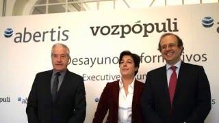 Desayuno Presidenta de Hispasat, Elena Pisonero - Executive Forum y Vozpopuli