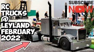 Rc Trucks @ Leyland Feb 2022 | Rc Truck Action | Tamiya rc semi trucks scale hydraulic construction
