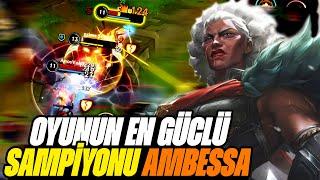 Yeni Hero Ambessa ile Oynadım! Wild Rift'in En Güçlü Karakteri mi?