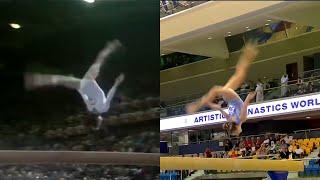 Old School Gymnasts Performing Better on Balance Beam Than Modern Gymnasts!!!