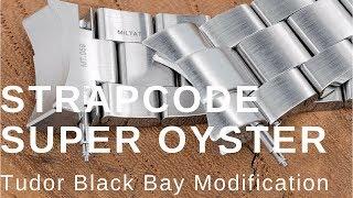 (4K) Strapcode Super 3D Oyster Bracelet for Tudor Black Bay