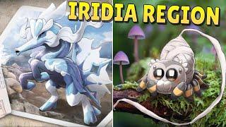 The Iridia Pokemon Region - The BEST Fakemon Art Style