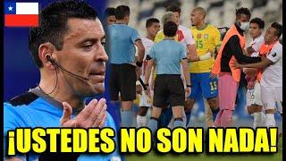 "USTEDES NO SON NADA" ASI SE REFIRIÓ EL ARBITRO CHILENO ROBERTO TOBAR A LOS JUGADORES DE PERÚ