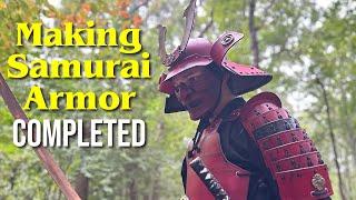 Full Suit of Samurai Armor Completed