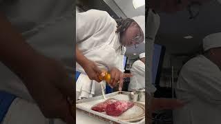 Day 32 Culinary School in New York City #viral #nycfoodies #culinaryschool #food #steak #chef