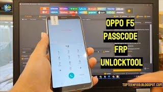 Oppo F5 Passcode and FRP UnlockTool without Test Point