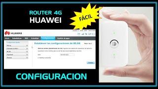 #Router4G Huawei - Modelo e5573  - Cambio de Contraseña y Nombre de usuario.