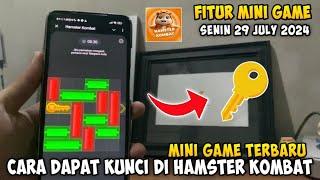 Mini Game Hamster Kombat Hari Ini 29 Juli 2024 | Cara Dapat Kunci Di Mini Game Hamster Kombat