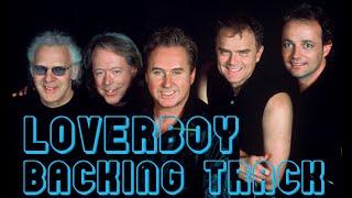 Loverboy Backing Track | LOVIN EVERY MINUTE OF IT | Key E