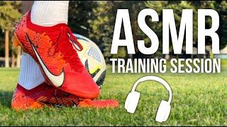 ASMR Individual Training Session for Soccer / Football in Nike Mercurial Vapor 15 MDS