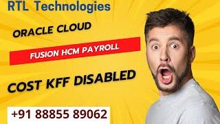 Oracle Fusion Cloud HCM | Payroll | Payroll Cost Allocation KFF | Interview Preparation | Placement