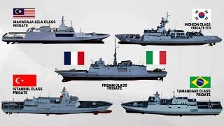 Top 10 World's Most Powerful Frigates in 2024