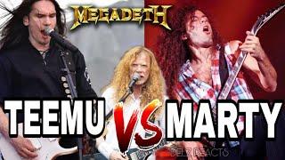 Megadeth New Guitarist Teemu Mäntysaari better than Marty Friedman on Lead for Dave Mustaine