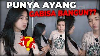 PRANK PUNYA AYANG GABISA BANGUN? AJENG MALAH MAU BANTU!