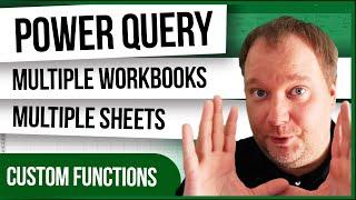 Consolidate Data from All Excel Worksheets in Multiple Excel Workbooks