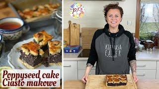 Easy poppyseed cake - no rolling! | Authentic Polish recipe by Polish Your Kitchen