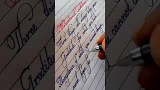 best neat handwriting ever modern writing #handwriting #cursive #art