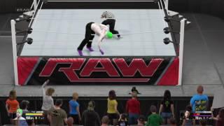 WWE 2K15 Joker(CAW) vs Roman Reigns WHC title