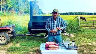 Brisket celebration at silage finale!