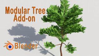 How To Make Realistic Tree In Blender 2.82/ Modular Tree Add-on for Blender