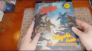 Achtung! Cthulhu 2d20 RPG -- Player's Guide, Gamemaster's Guide, and GM Kit First Impressions