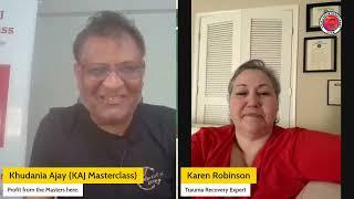 The Role Of Community In Trauma Recovery With Karen Robinson | KAJ Masterclass LIVE