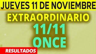 SORTEO EXTRAORDINARIO 11 DE LA ONCE