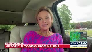 Historic flooding from Helene expected in the mountains