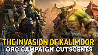 The Invasion of Kalimdor Cutscenes -  Orc campaign Warcraft III Reforged